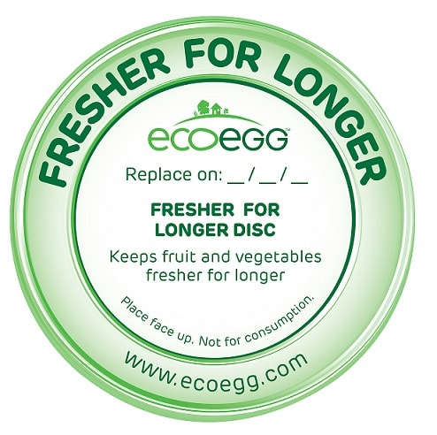 Fresh Fruit & Vegetables Ecoegg Fresher For Longer Discs Pack of 4 Fridge Bowl 