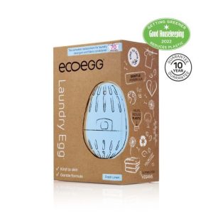Laundry Egg_Fresh Linen gentle formula GH guarantee logo