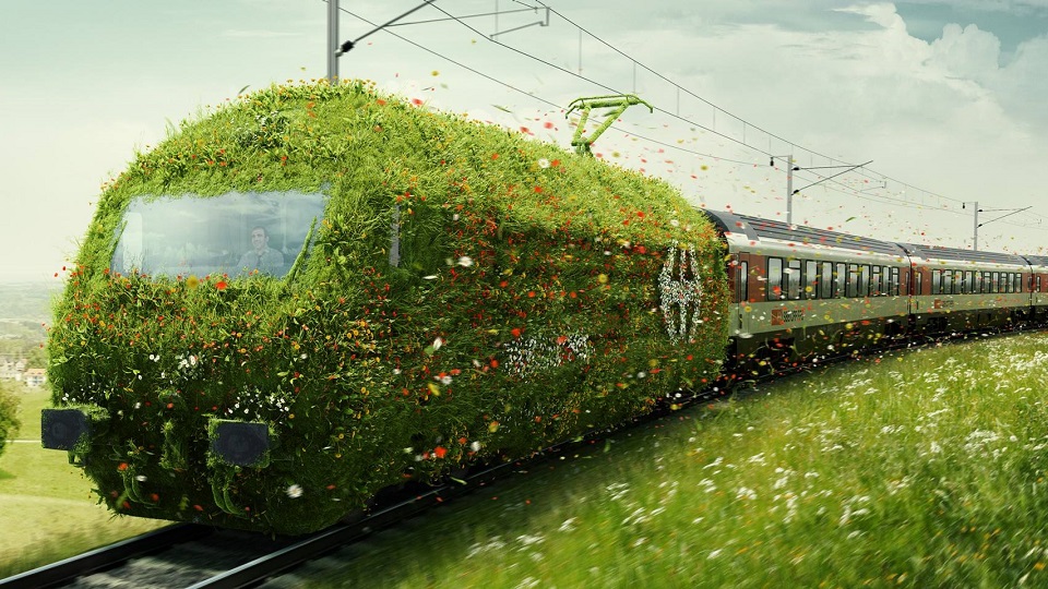 Green train