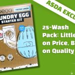 25 wash pack laundry egg ASDA