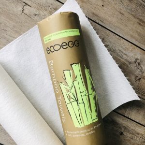 Bamboo towels rolled out